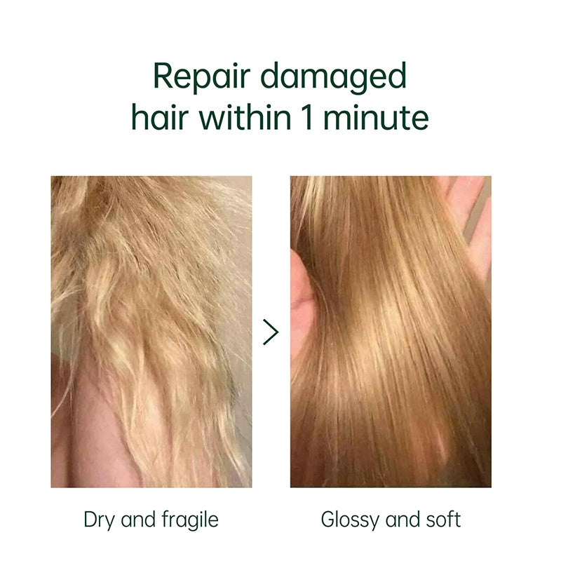 Repair Hair Mask Green Energy Keratin For Treatment Hair